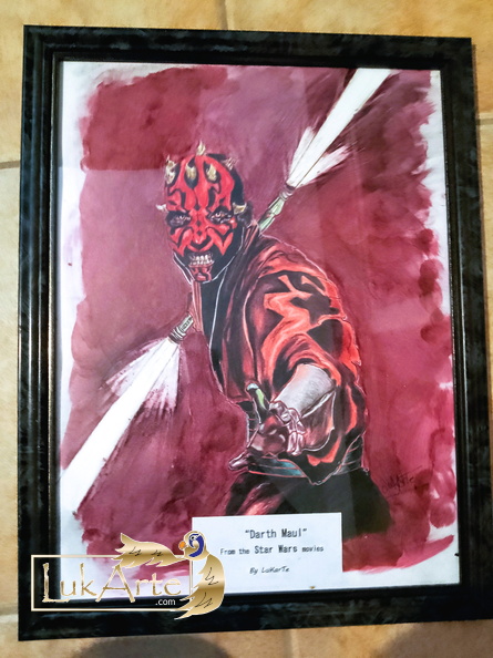 Darth Maul- from the movie "Star Wars Episode I: The Phantom Menace" (1999)